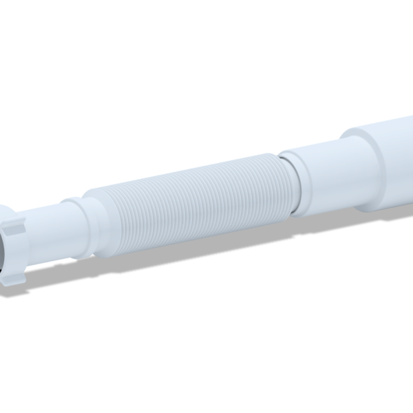 Гофра для сифона АНИ ПЛАСТ K206 (с гайкой)