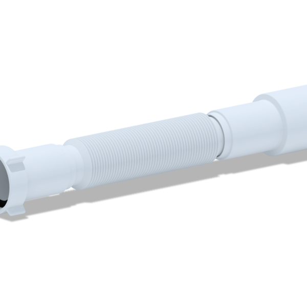 Гофра для сифона АНИ ПЛАСТ K106 (с гайкой)